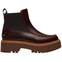 Timberland Botas baixas MID CHELSEA BOOT mulheres - Bordô - 38