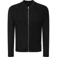 Karl Lagerfeld Casaco de malha preto