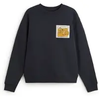 Thinking MU Sweatshirt 'LEON' marinho / mistura de cores