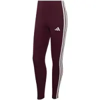 Adidas Calças de desporto 'Essentials' bordeaux / branco