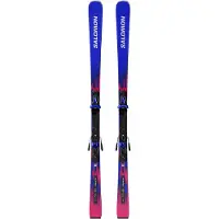 Salomon - Packs (skis + fixações) - Equipe GS 10 + MI12 GW 2027 para Unissexo - Tamanho 175 cm - Azul