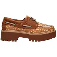 Timberland Mocassins conhaque / branco