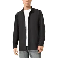 QS Camisa cinzento escuro