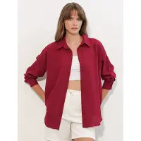 Bigdart Blusa borgonha