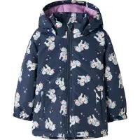 Name It Mini Casaco meia-estação 'NMFMAXI' navy / azul claro / lavanda