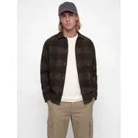Jack & Jones Camisa 'JJESOHO' castanho / verde / verde escuro