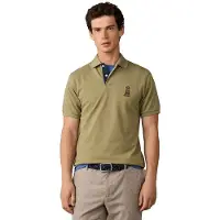 Hackett London para homem. HM5600238 Polo Harry verde (XL), Casual, Algodão, Manga curta