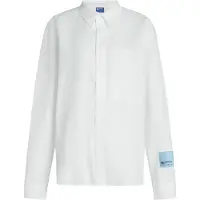 Karl lagerfeld JEANS Camisa 'KLJ X Pietro Terzini' preto / branco