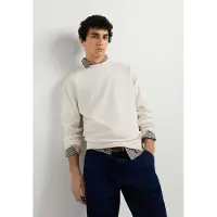 Pepe Jeans para homem. PM5800201 Moletom Jasper Crew branco (M), Casual, Algodão