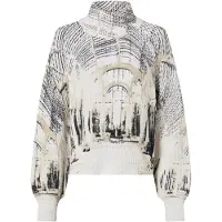 Monari Pullover marfim / taupe / preto