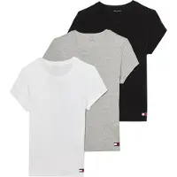 Tommy Hilfiger Underwear Camisa cinzento claro / preto / branco