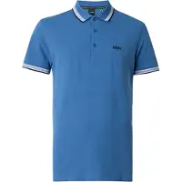 BOSS Camisa 'Paddy' azul real / preto / branco