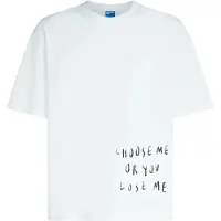 Karl lagerfeld JEANS Camisa 'KLJ x Pietro Terzini' preto / branco