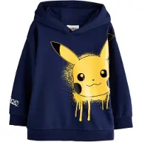 Next Sweatshirt 'Pokemon' navy / amarelo / preto / branco
