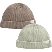 Next Gorros bege escuro / menta
