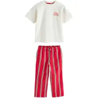 Next Pijama amarelo / verde / vermelho / branco