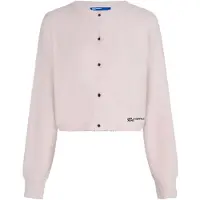 Karl lagerfeld JEANS Casaco de malha cor-de-rosa