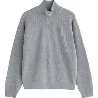 Next Pullover 'Essential' cinzento claro