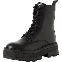 Tamaris Botas 'Chunky' preto