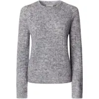 Pepe Jeans para mulher. PL7000186 Camisola Angela cinza (L), Casual, Náilon