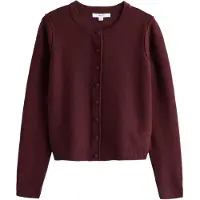 Next Casaco de malha vermelho vinho