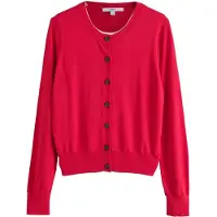 Next Casaco de malha cor-de-rosa / vermelho vivo