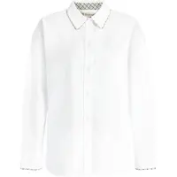 Barbour Blusa 'Alverstone' castanho / cinzento / branco