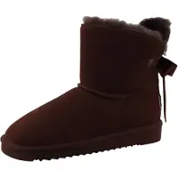 Mustang Botas castanho escuro