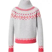Princess Goes Hollywood Pullover cinzento / amora / vermelho / branco
