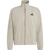 Adidas Casaco de treino 'City Tech' greige / preto