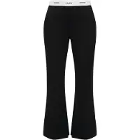 Calvin Klein Jeans Calças preto / branco