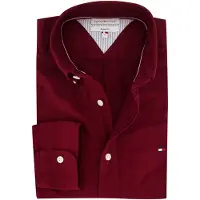 Tommy Hilfiger Camisa 'Heritage' vermelho cereja