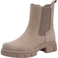 Tamaris Botas chelsea bege