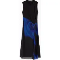 Desigual Vestido azul / preto