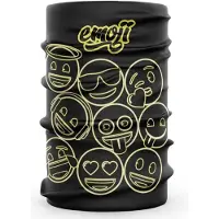 Otso Gola De Pescoço Emoji Neon Faces