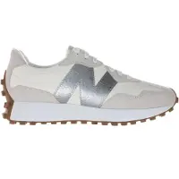 New Balance para mulher. W327V1_LI Sapatilhas 327 bege (36), Plano, Cordão, Casual