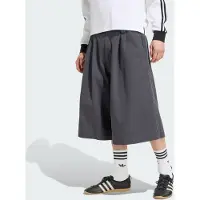 Adidas Calções de ganga plissados