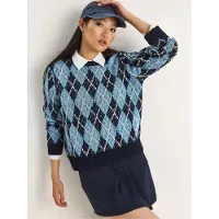 Bianco Lucci Pullover 'Pullover' navy