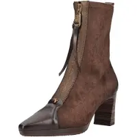 Hispanitas para mulher. HI265085 Botas de couro Bangkok marrom (41), 3 a 5cm, Zíper, Casual