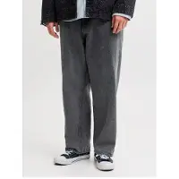 Jack & Jones Calças de ganga 'JPSTAlex Antonio' preto denim