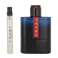 Prada Conjunto presente Luna Rossa Ocean EDT 100 ml e miniatura EDT 10 ml 100ml