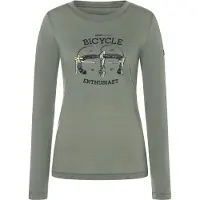Super.natural Camiseta De Manga Comprida Bike Enthusiast Regular Fit