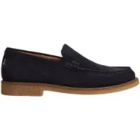 BOSS para homem. 50568752 Mocassins de couro Kope Mocc marinho (43), Plano, Nenhum, Casual