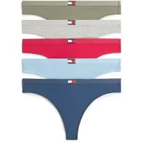 Tommy Hilfiger Tanga Uw0uw05642 5 Unidades