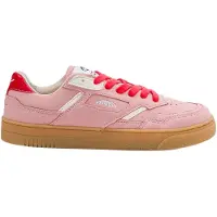 MoEa - Ténis e sneakers mulher - Origin Low Pink Suede & Beige Apple para Mulher - Tamanho 36 - Vermelho