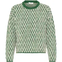 B.young Pullover 'JULA' verde mosqueado