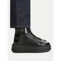 Karl Lagerfeld Botim com fivela 'ANAKAPRI' preto