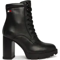 Tommy Hilfiger Botim com fivela preto