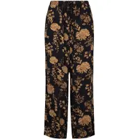 Hunkemoller Calças de pijama ouro / preto