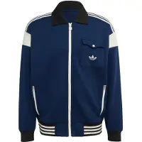 Adidas Originals Moletom Com Fecho Track Loose